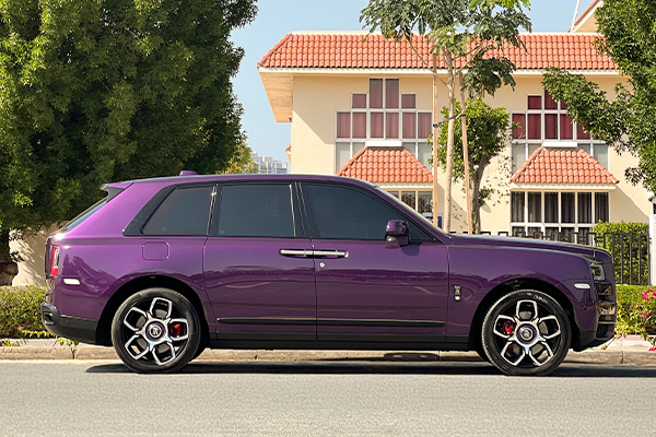 rent ROLLS ROYCE CULLINAN Purple 2