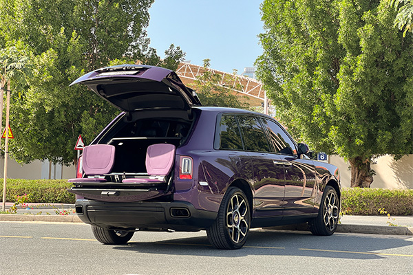 rent ROLLS ROYCE CULLINAN Purple 7