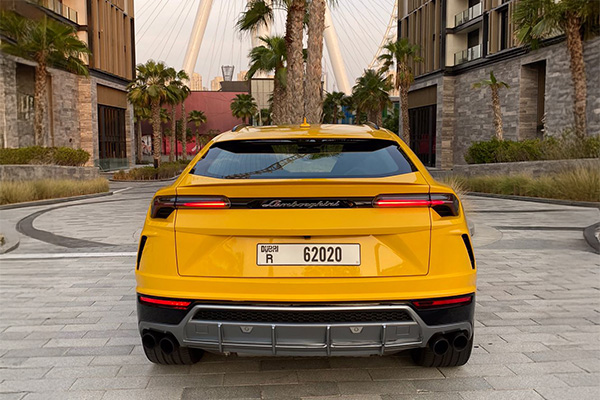 rent URUS YELLOW 1